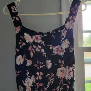 Floral Jumpsuit, Size L